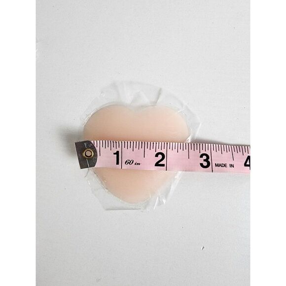Heart Shaped Silicone Nipple Covers, Reusable, Pair - Picture 3 of 6